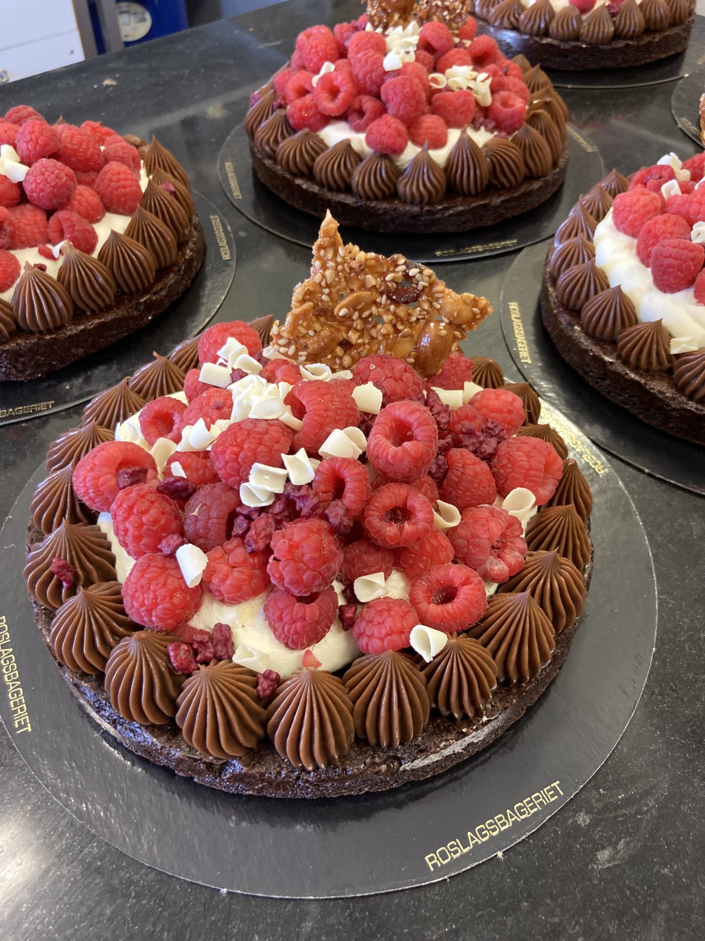 Specialbeställd tårta från Roslagsbageriet